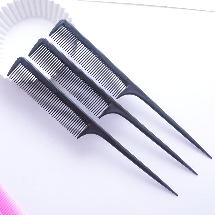 Sleek Black Styling Comb - Professional Grade