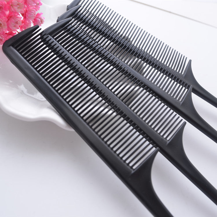 Sleek Black Styling Comb - Professional Grade