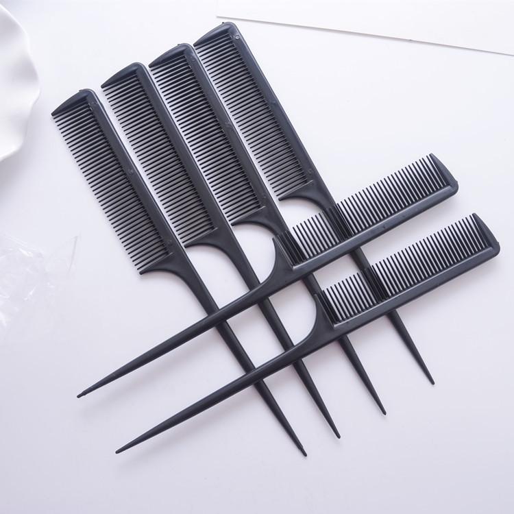 Sleek Black Styling Comb - Professional Grade