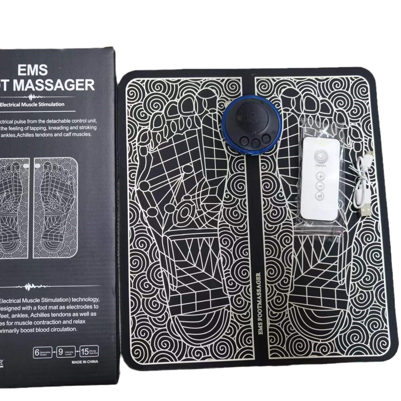 Travel-Friendly EMS Foot Therapy Mat