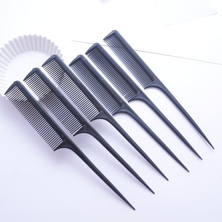 Sleek Black Styling Comb - Professional Grade